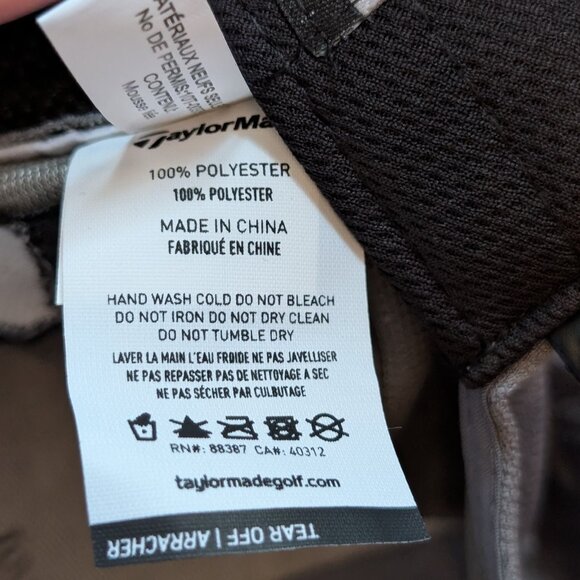 NWOT Men TAYLORMADE Tour Ball Cap - Picture 6 of 7